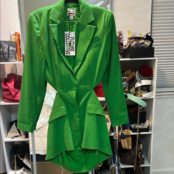 Jackets & Blazers - Women's Green Blazer